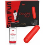 Kit Double Fun Intt – Mini Bullet Vibratório + Gel Deslizante Morango - Image 2