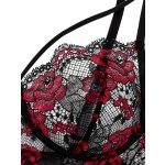 Camisola Sensual em Renda Floral com Tanga – Elegância, Conforto e Sedução - Tamanho Único - Image 3