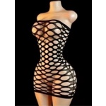 Vestido Arrastão Sensual Sem Costura – Ousadia e Poder Feminino - Tamanho Único