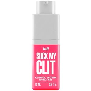 SUCK MY CLIT GEL COM EFEITO DE SUCÇÃO MORANGO SILVESTRE - INTT